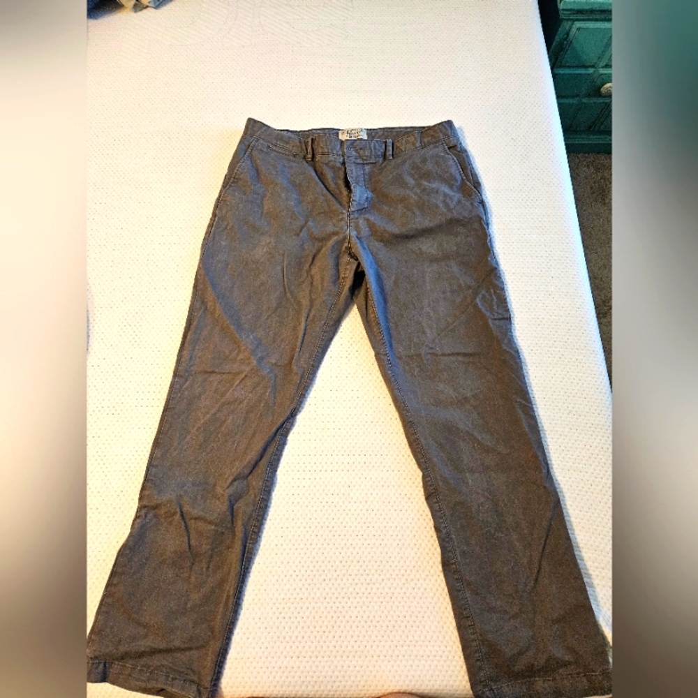 Original Penguin Charcoal Gray Chinos/Pants